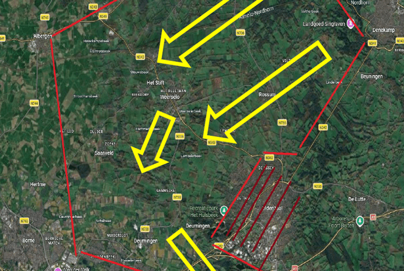 gebied militaire oefening 21-25 september 2026