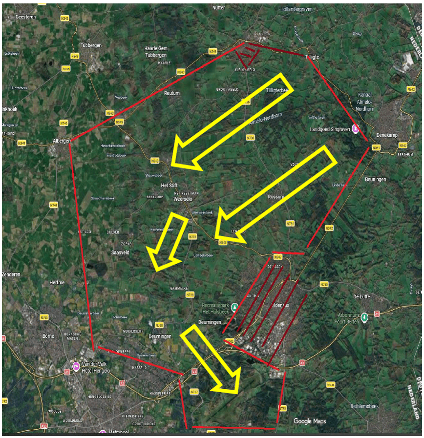 gebied militaire oefening 21-25 september 2026