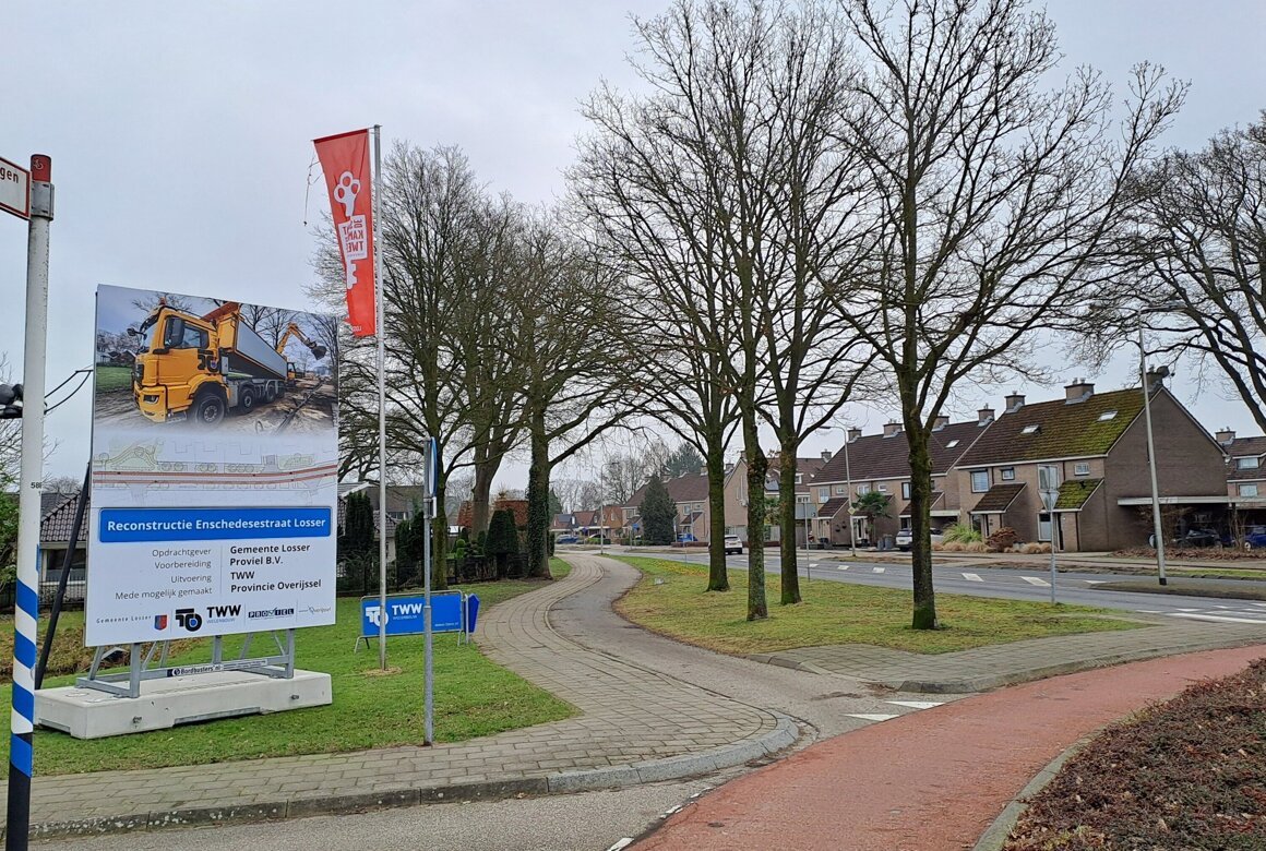 Bouwbord herinrichting Enschedesestraat in Losser.jpg